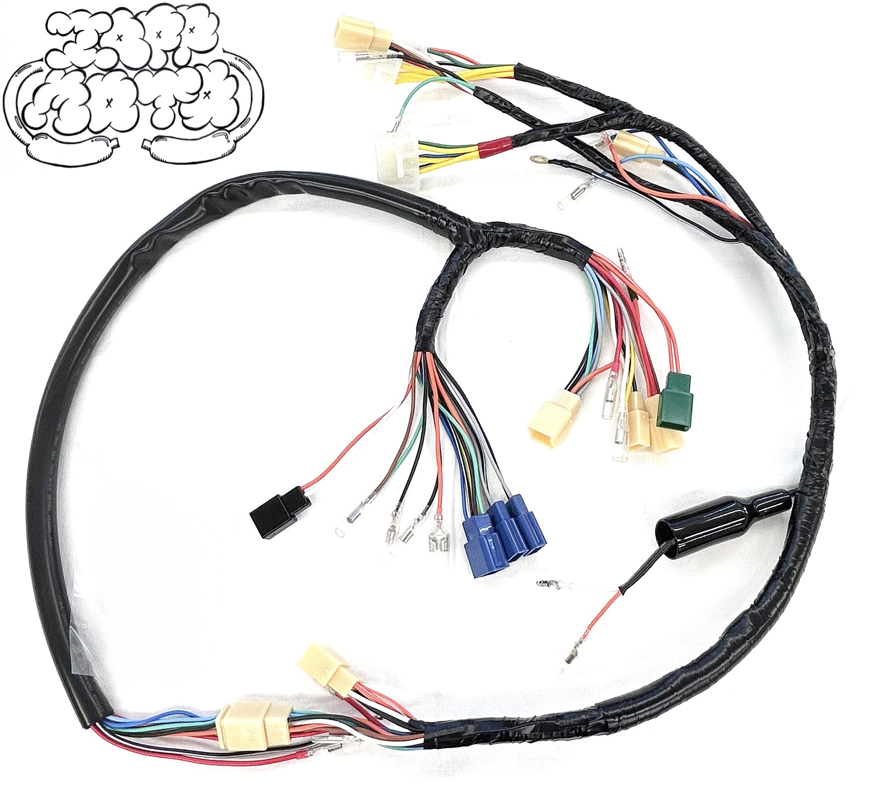 配線 GT380 B3 B4 B5 中期 ワイヤー ハーネス | Zapp−Moto